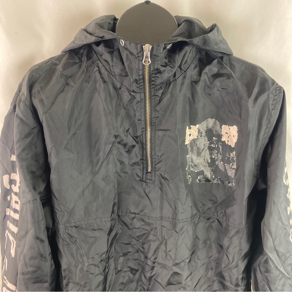 DISTRESSED Poetic Justice Tupac Hoodie 171 - Picture 7 of 9